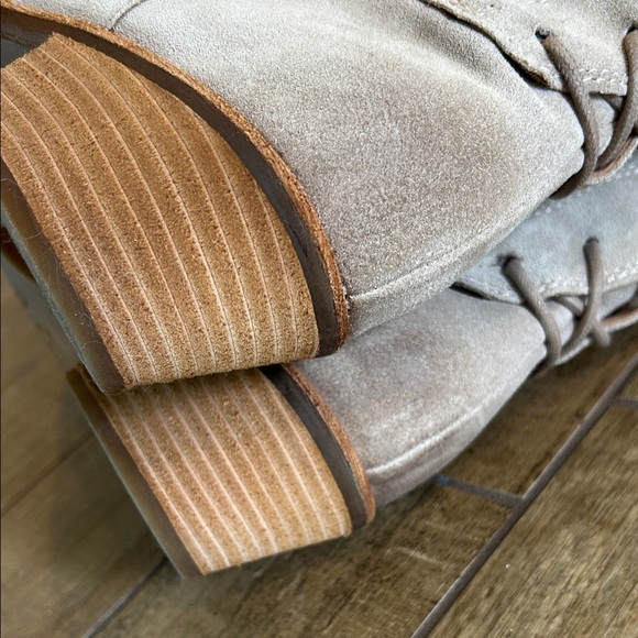 Sofft Sharnell Tan Beige Knee Boots - Picture 7 of 8